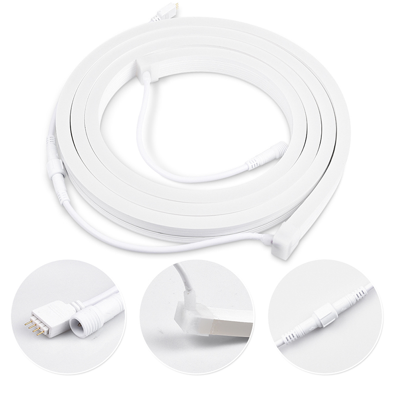 Flexible LED Light Silicone Tube Waterproof 180° Side Emitting 10*18mm Flexible LED Light Silicone Tube Waterproof 180° Side Emitting 10*18mm